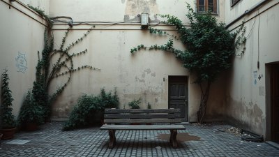 Echoes in Empty Courtyards