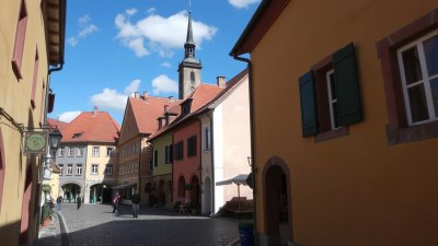 Cobblestones and Quiet Shadows in Český Krumlov, Czech Republic