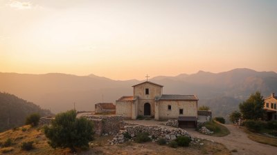 Crumbling Walls and Burning Memories in Kalavryta, Greece