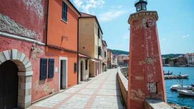 Footsteps on Forgotten Roads in Piran, Slovenia