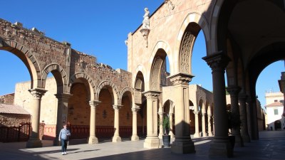 Quiet Confessions in the Arches of Écija, Spain