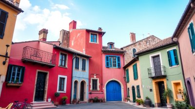 Painted Houses and Unspoken Stories in Albi, France