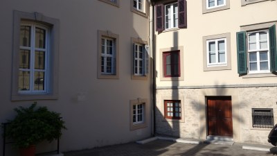 Shadows Cast by a Thousand Windows in Nikšić, Montenegro