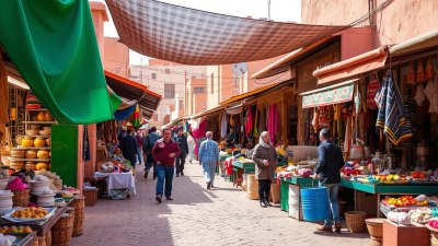 Where the Market Never Sleeps in Ouarzazate, Morocco