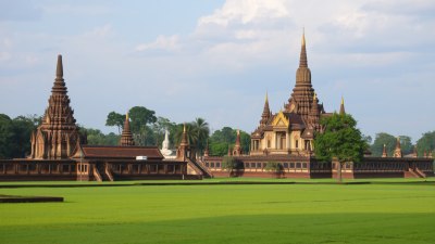 In the Silence of Sukhothai, Thailand