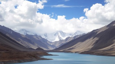 The Sky Rests Low in Ladakh, India
