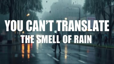 You Can’t Translate the Smell of Rain Here