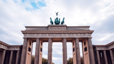 The Brandenburg Gate in Germany Has Forgotten What It Was Guarding