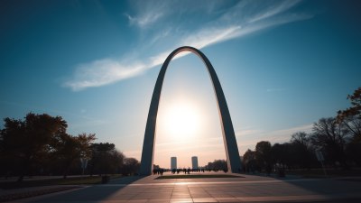 The Gateway Arch in the United States Is a Portal to Nowhere in Particular