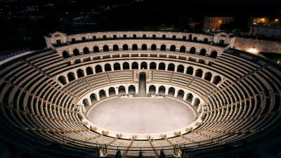 The Pula Arena in Croatia Remembers the Roar Without Emotion