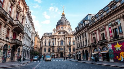 The Hidden Palette Beneath the Cracks of Bucharest