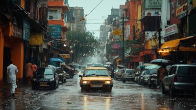 The Language of Horns and Rain in Mumbai