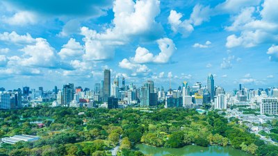 Watching the Sea Climb the Steps in Jakarta