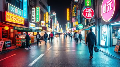 The Electric Hum of Night in Seoul&rsquo;s Neon Streets