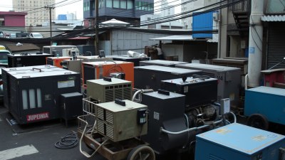 Tracing the Sound of Generators in Manila