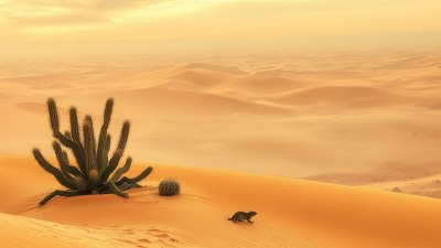 Where the Desert Screams in Whispering Wind