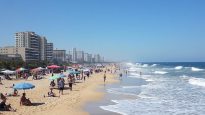Sirens and Sand in Tel Aviv’s Beachfront Chaos