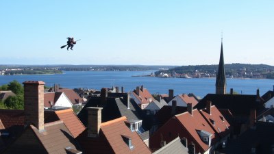 Where Kiki Flew Over the Rooftops of Visby