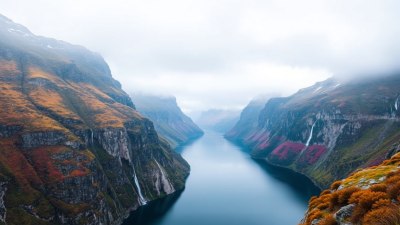 The Color of Silence in a Norwegian Fjord