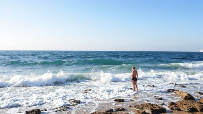 When the Ocean Touches You Before the Tide in Baja California
