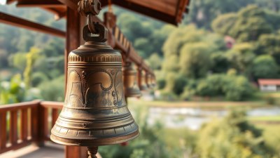 Where Words Are Replaced by Bells in a Monastery in Laos