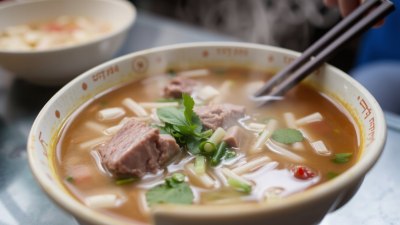 When the World Disappears and Only Soup Remains in Hanoi