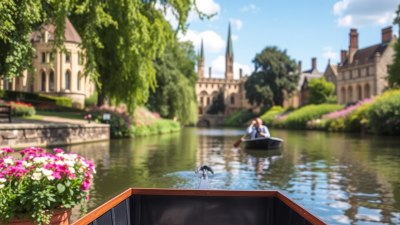 Cambridge’s Punting Trips: Exploring River Scenery