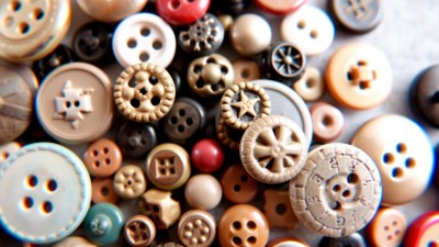 Building a Collection of Local Vintage Buttons from Shops