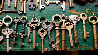 Building a Collection of Local Vintage Keys from Markets