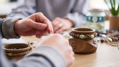 Learning to Make Local Jewelry and Beads in Workshops