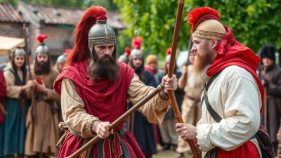 Exploring Local Myths Through Historical Reenactments Abroad