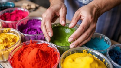 Learning to Make Local Dyes and Pigments in Workshops